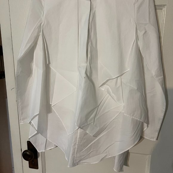 NWT COS Asymetrical White Blouse - Picture 2 of 6